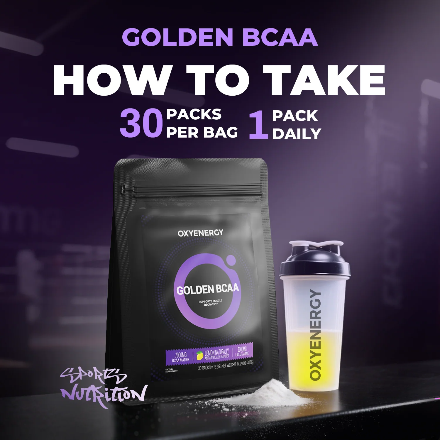 GOLDEN BCAA - Supports Natural Muscle Strength - Image 3
