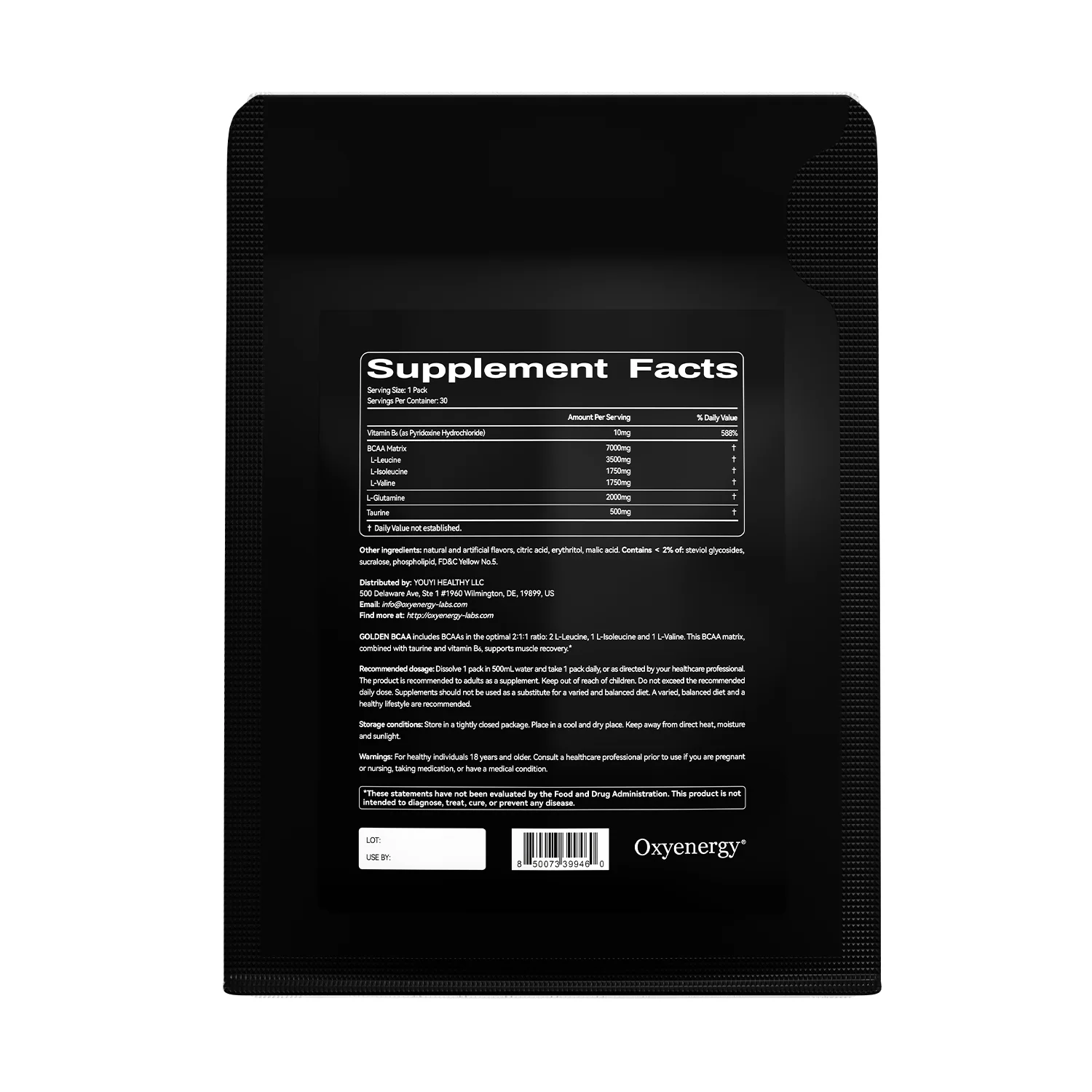 GOLDEN BCAA - Supports Natural Muscle Strength - Image 4