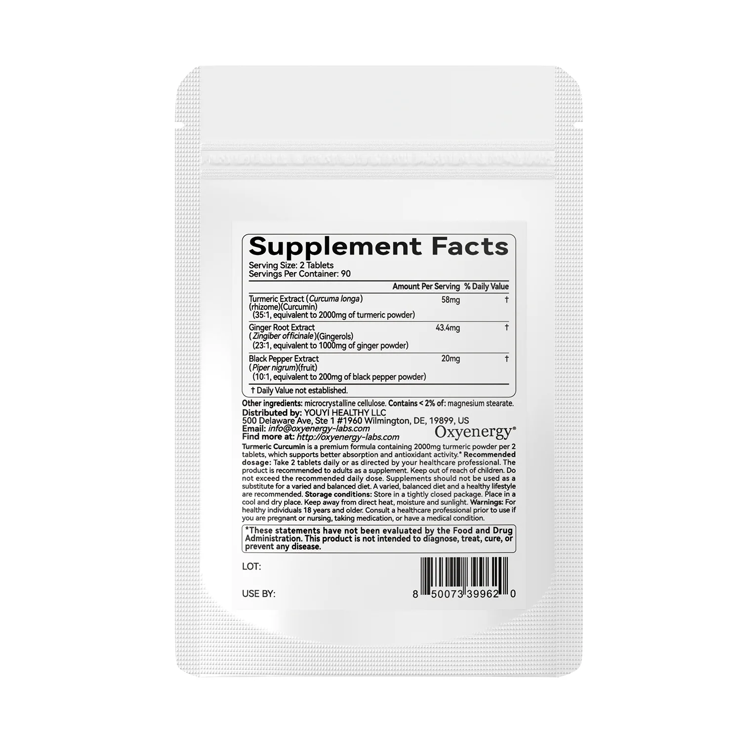 Turmeric Curcumin - Image 4
